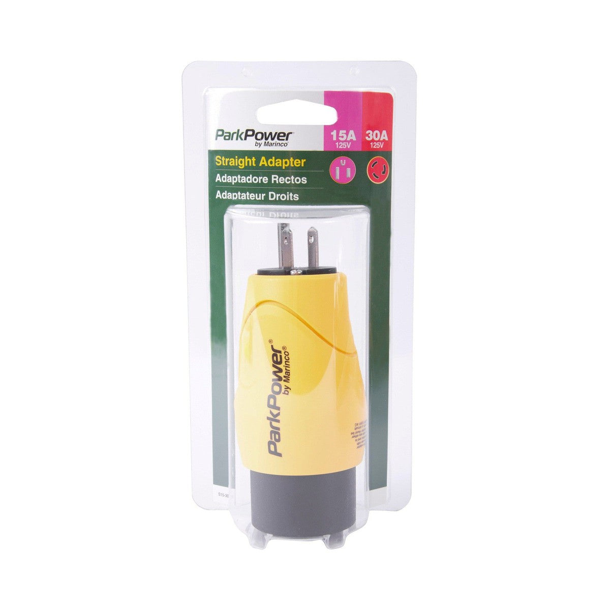 ParkPower Qualifies for Free Shipping ParkPower Adapter 15a Male Straight Blade #S15-30RV