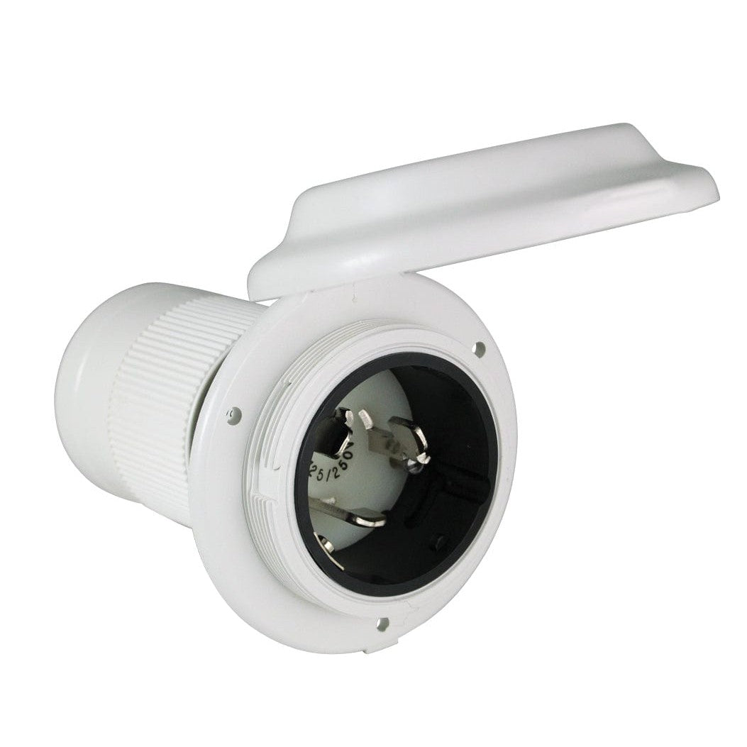 ParkPower Qualifies for Free Shipping ParkPower Contoured Power Inlet 50a #6344EL-BRV.BLK