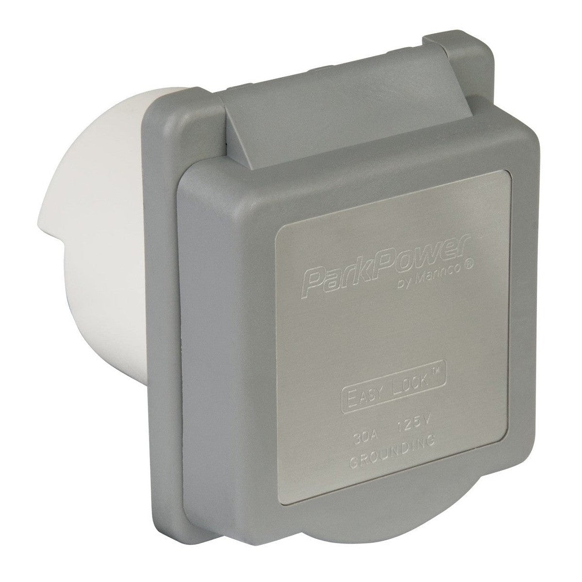 ParkPower Qualifies for Free Shipping ParkPower Inlet-Standard 30a Gray #301ELRVG