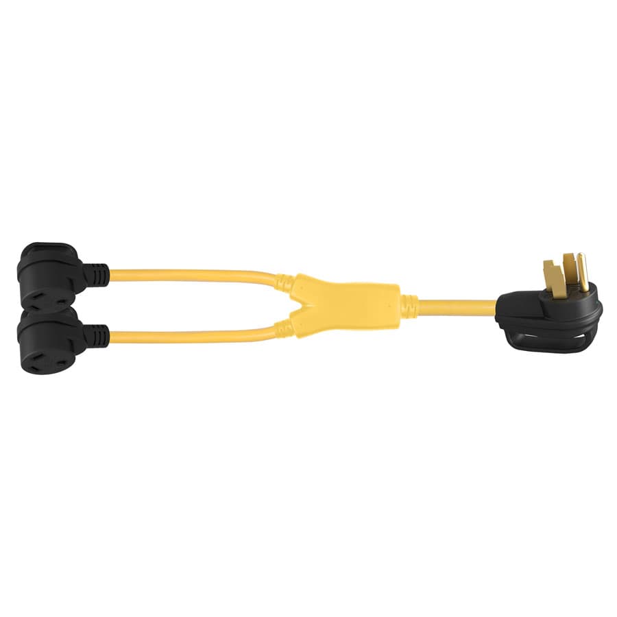 ParkPower Qualifies for Free Shipping ParkPower Y-Adapter 50a Male to 2 30a Female #503030YA