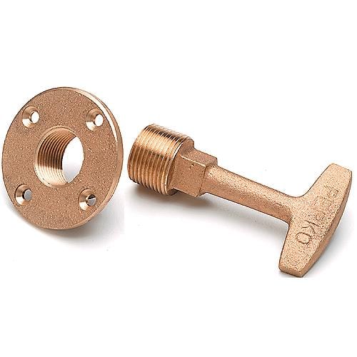 Perko Qualifies for Free Shipping Perko Garboard T-Handle Plug #0266DP0PLB