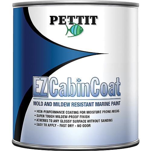 Pettit Qualifies for Free Shipping Pettit EZ Cabin-Coat White Quart #3121Q