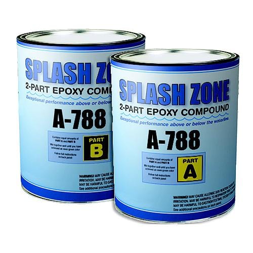 Pettit Qualifies for Free Shipping Pettit Splash Zone Putty Kit 1/2" Gallon #A788HG
