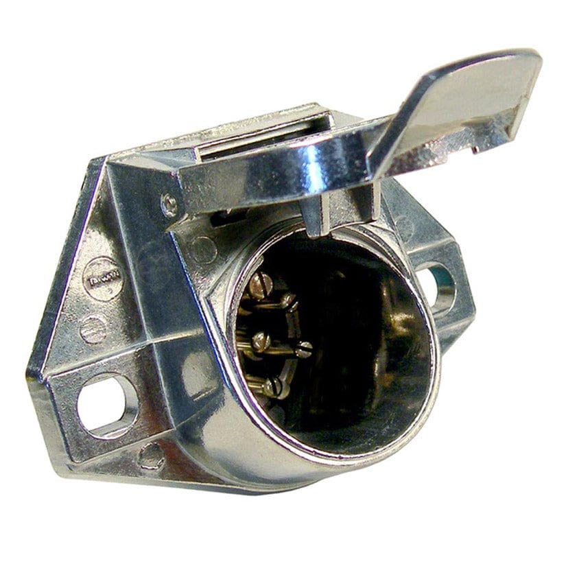 Pico Qualifies for Free Shipping Pico 7-Pole Split Round Pin Trailer Connector with Polarized Plug Female 40a #0709PT