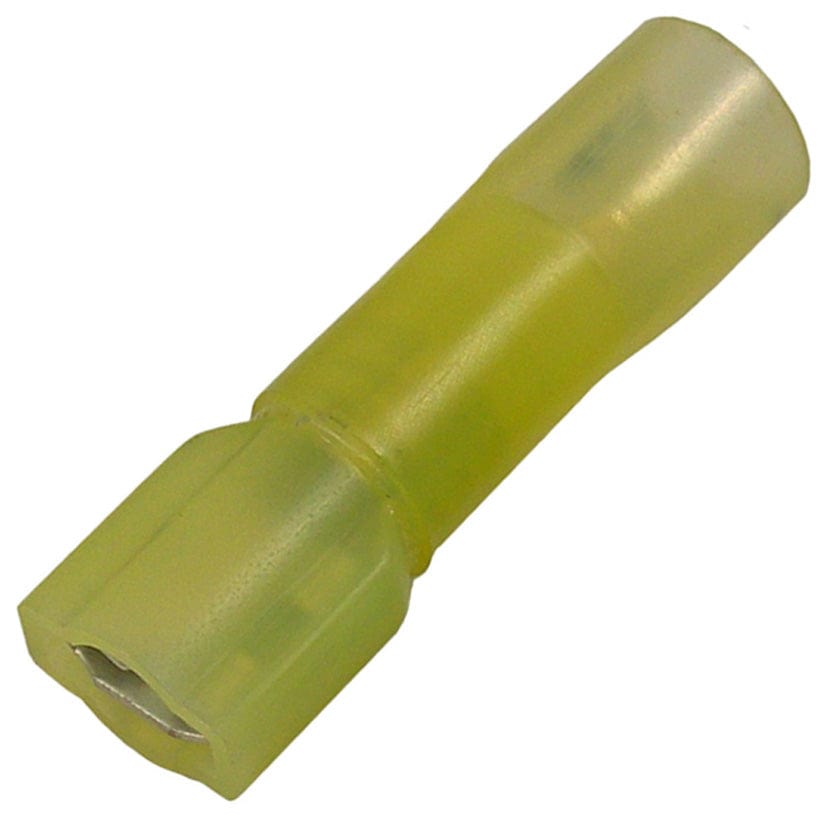 Pico Qualifies for Free Shipping Pico Crimp & Heat Shrink Quick Connect 0.250" Female 12-10 AWG Yellow 5-pk #2238PT