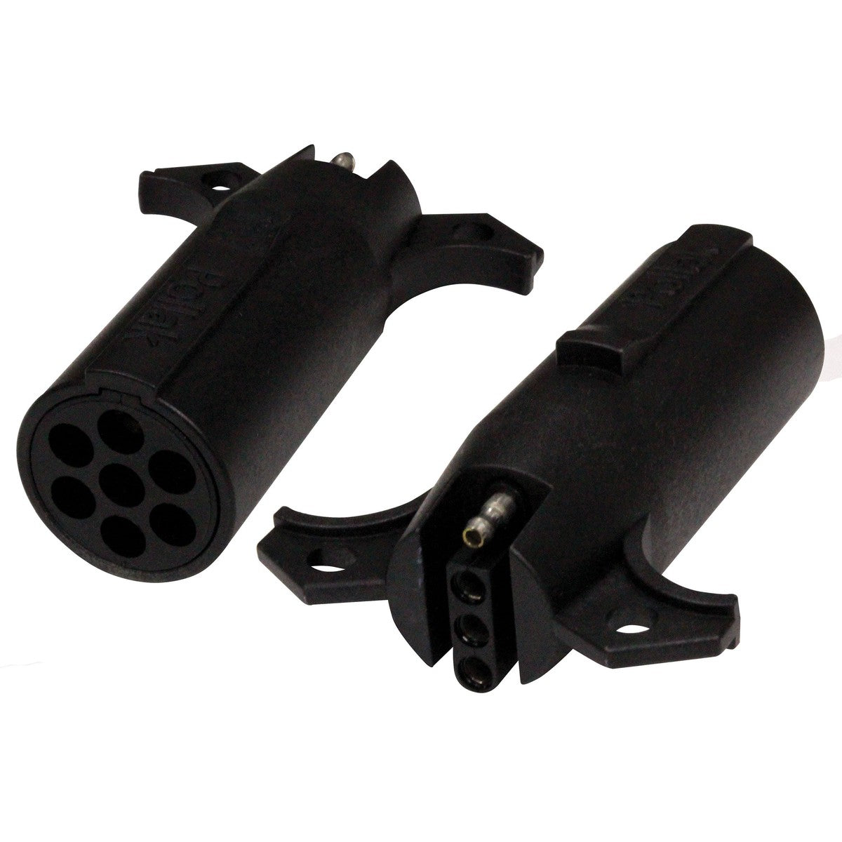 Pollak Qualifies for Free Shipping Pollak 7-Way Round Pin to 4-Way Flat #12-742EV