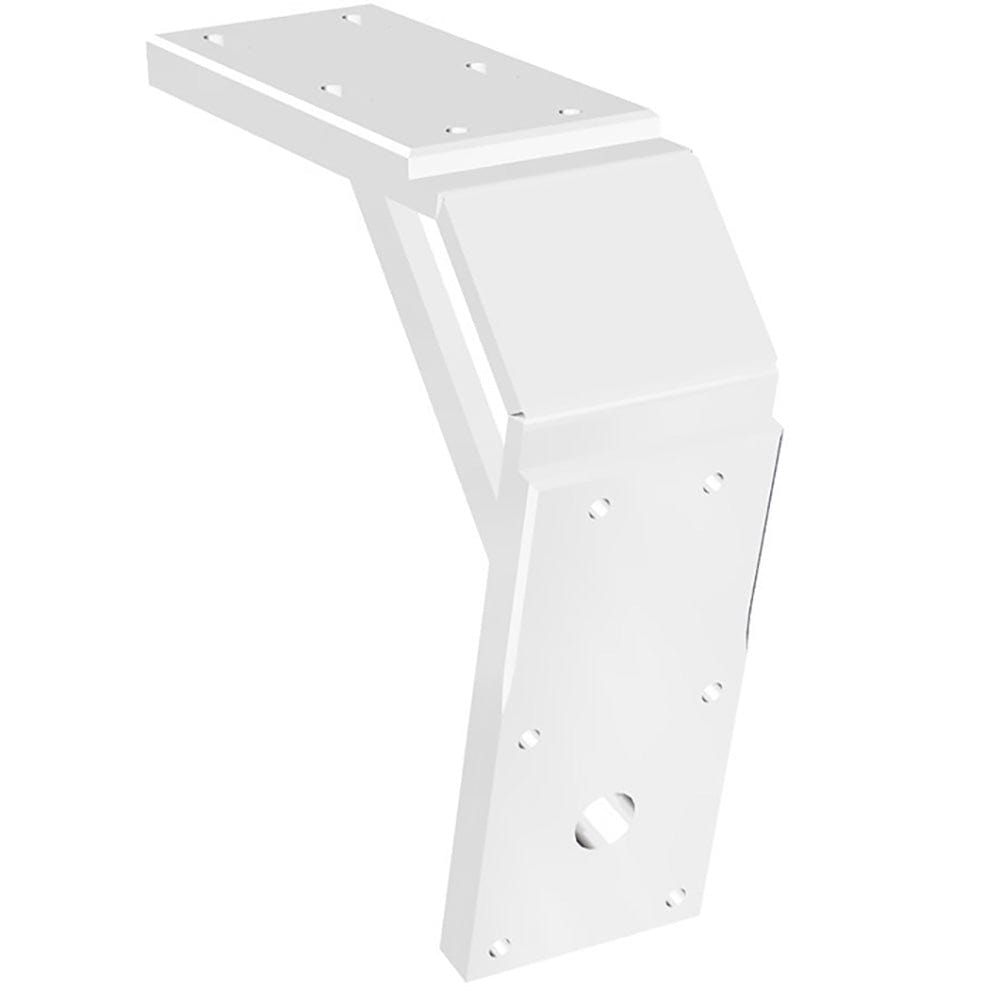 Power-Pole Qualifies for Free Shipping Power-Pole Deck Mount 8" Aft 11" Drop White #PK-D-8-11-U-WT