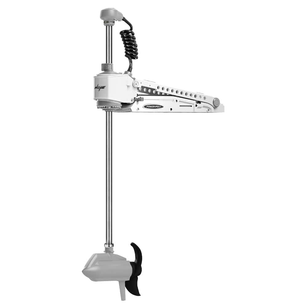 Power-Pole Not Qualified for Free Shipping Power-Pole Move ZR Trolling Motor 24/36v 45" White #MV-ZR-45-WT