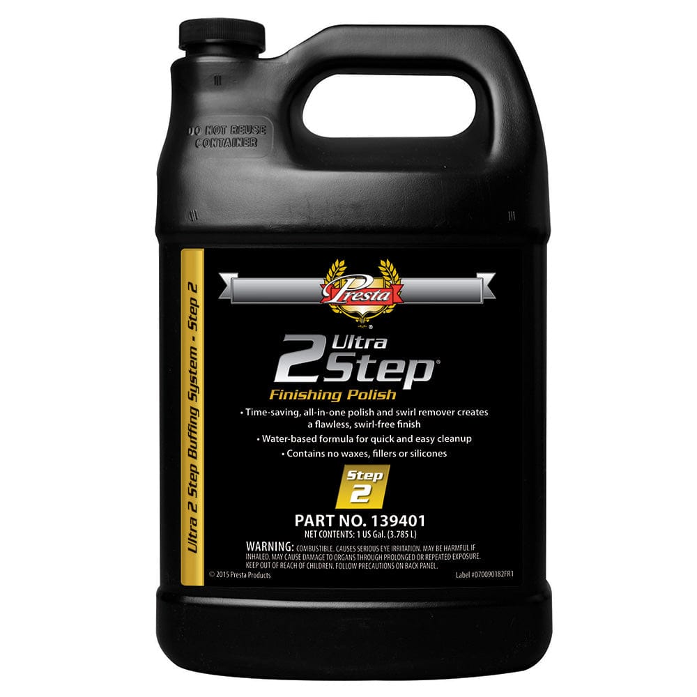 Presta Qualifies for Free Shipping Presta Ultra 2 Step Finishing Polish Gallon #139401