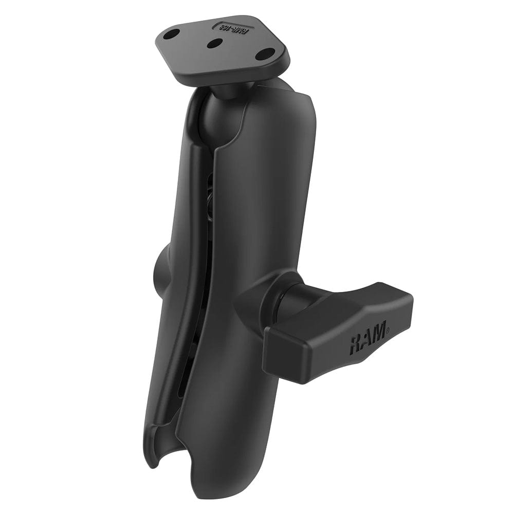 Ram Mounts Qualifies for Free Shipping RAM Double Socket Arm with Diamond Ball Plate #RAM-103-238U