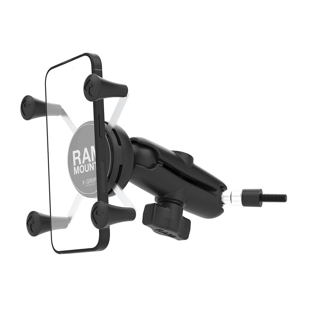 Ram Mounts Qualifies for Free Shipping RAM X-Grip Phone Mount with Grab Handle M6 Bolt Base #RAM-B-186-M6-UN7U
