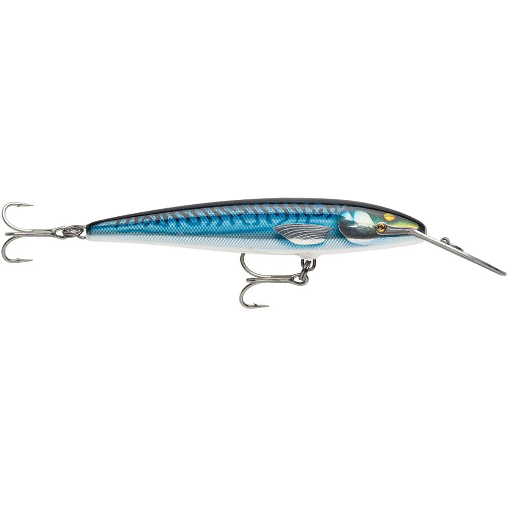 Rapala Qualifies for Free Shipping Rapala Countdown Magnum Elite 145 Armored Silver Mackerel #CDMAGE145AMSM