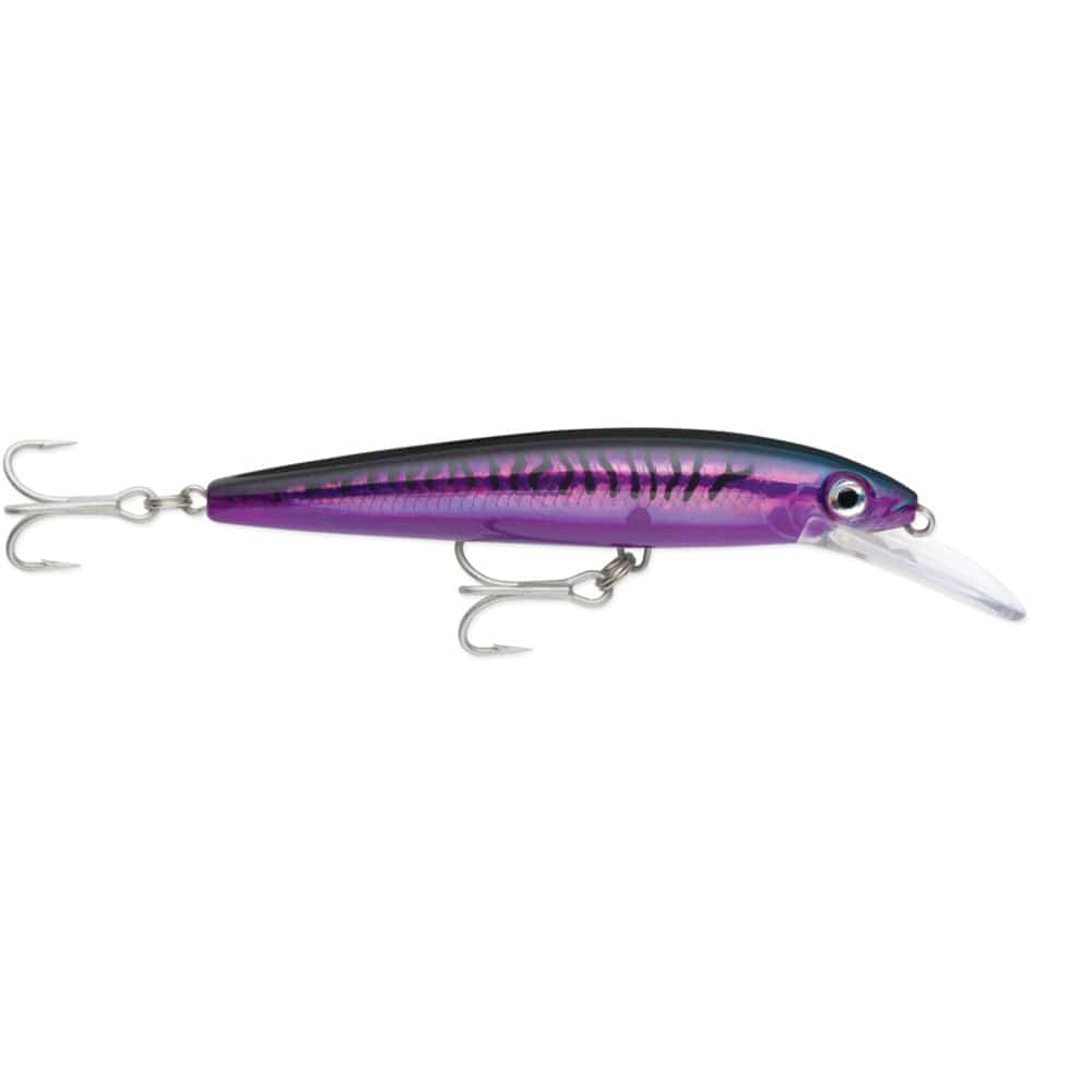Rapala Qualifies for Free Shipping Rapala Husky Magnum 15 Purple Mackerel #HMAG15PM