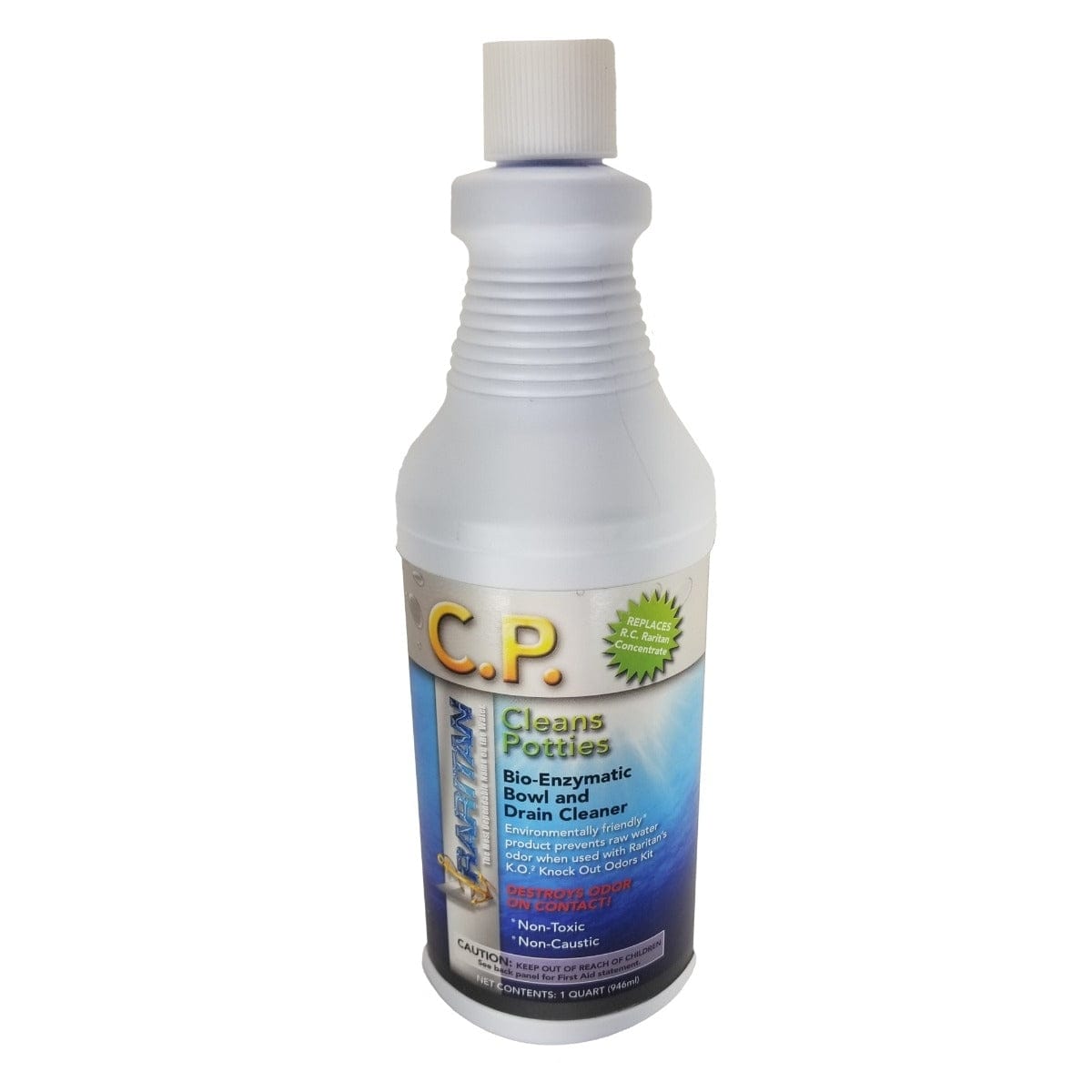 Raritan Qualifies for Free Shipping Raritan C.P. Cleans Potties Bio-Enzymatic 32oz #PCP32