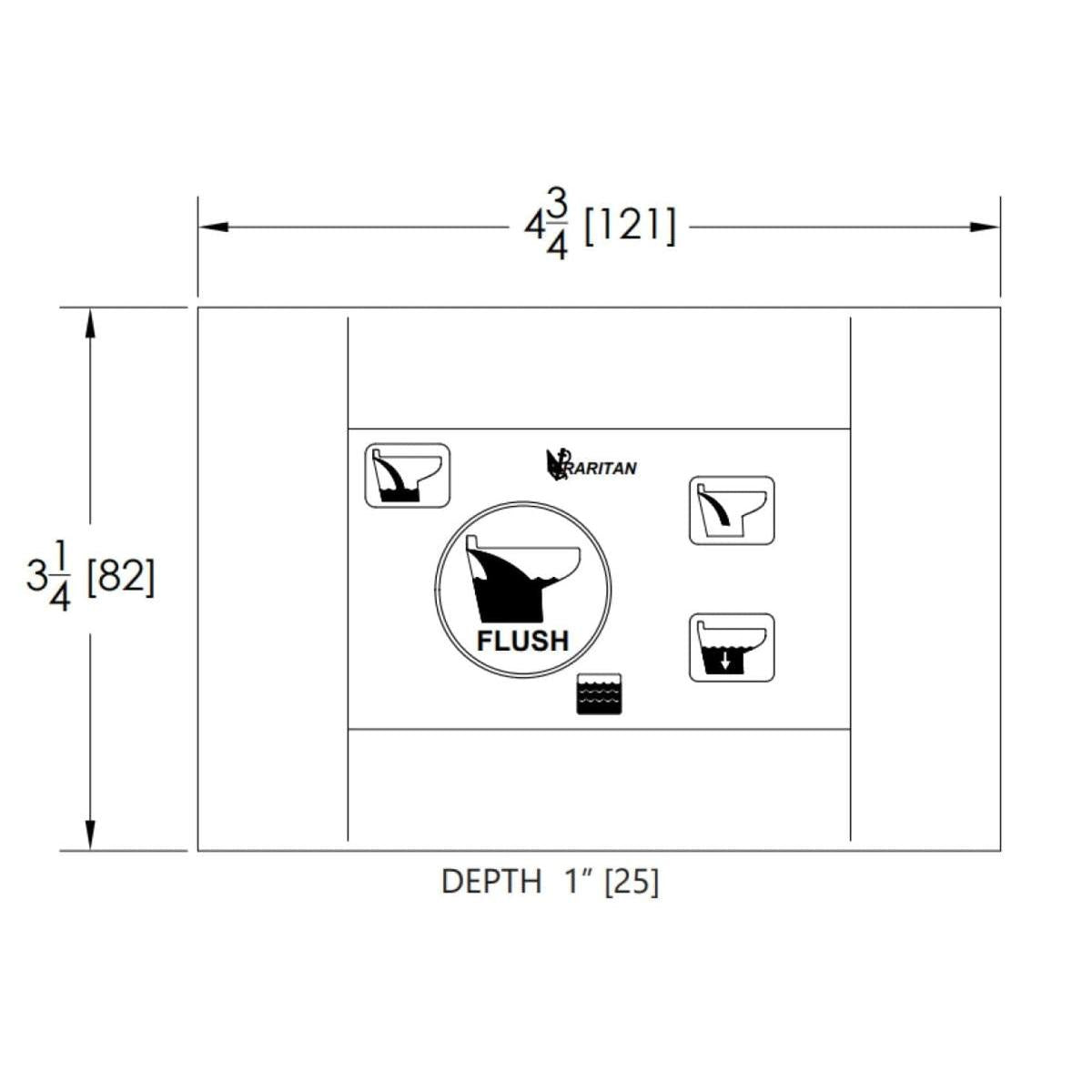 Raritan Qualifies for Free Shipping Raritan Complete Bluetooth Wall Panel/Control Board #STCBL