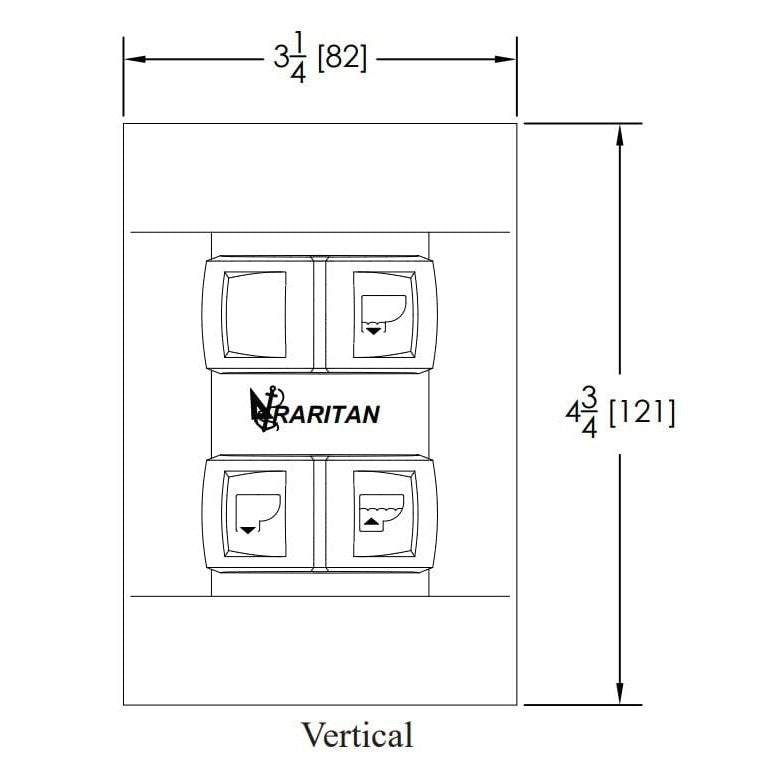 Raritan Truck Freight - Not Qualified for Free Shipping Raritan Marine Elegance White Remote Intake Pump 12v #231HR01201
