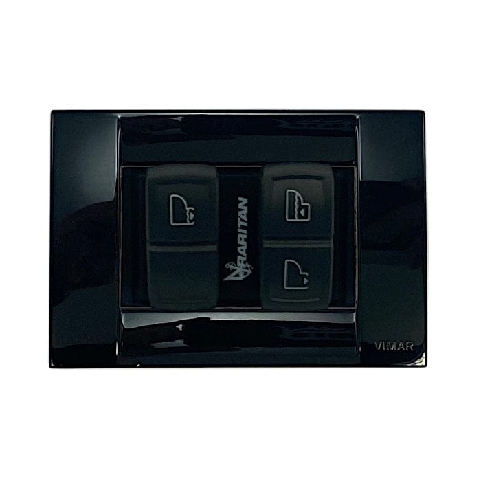 Raritan Qualifies for Free Shipping Raritan Multi-Function Flush Panel-Wall Control Black #221600B