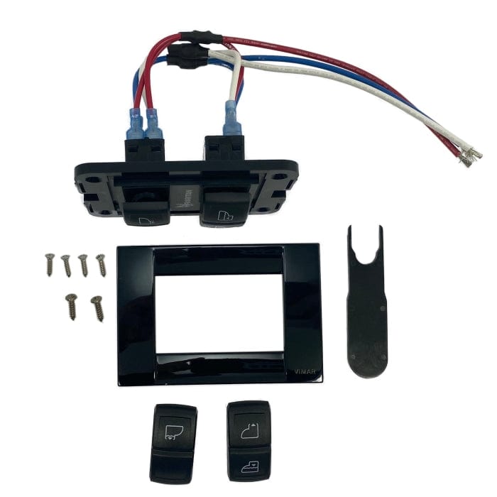 Raritan Qualifies for Free Shipping Raritan Multi-Function Flush Panel-Wall Control Black #221600B