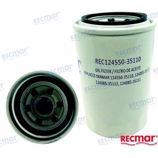 Recmar Qualifies for Free Shipping Recmar Yanmar Oil Filter #REC124550-35110