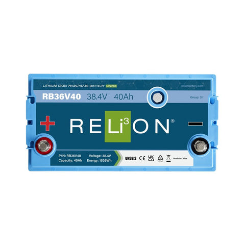 RELiON Battery Not Qualified for Free Shipping RELiON Battery Lifepo4 Ly Lithium Battery 36v #RB36V40