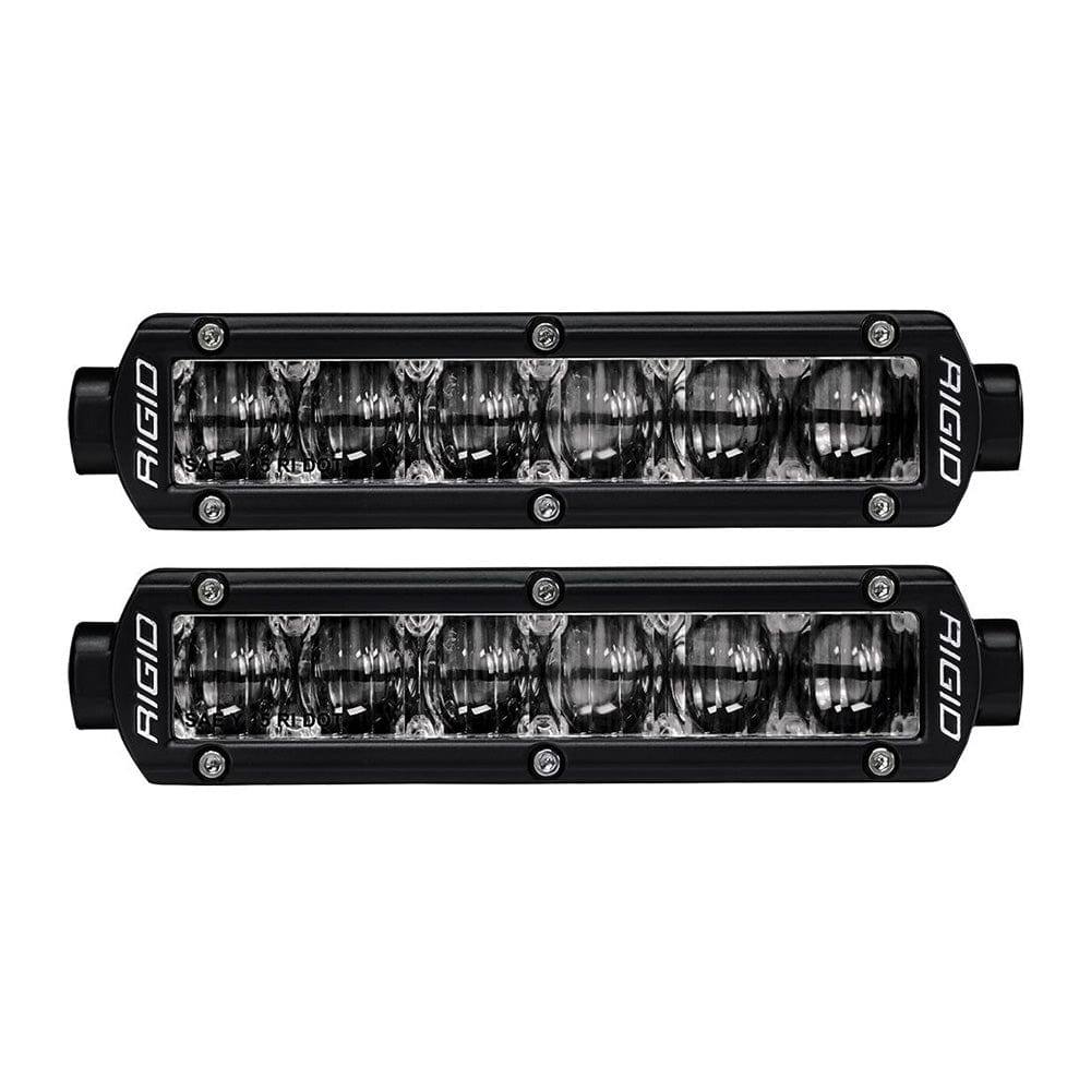 RIGID Industries Qualifies for Free Shipping RIGID SR Series SAE 6" Fog Light Pair #906703