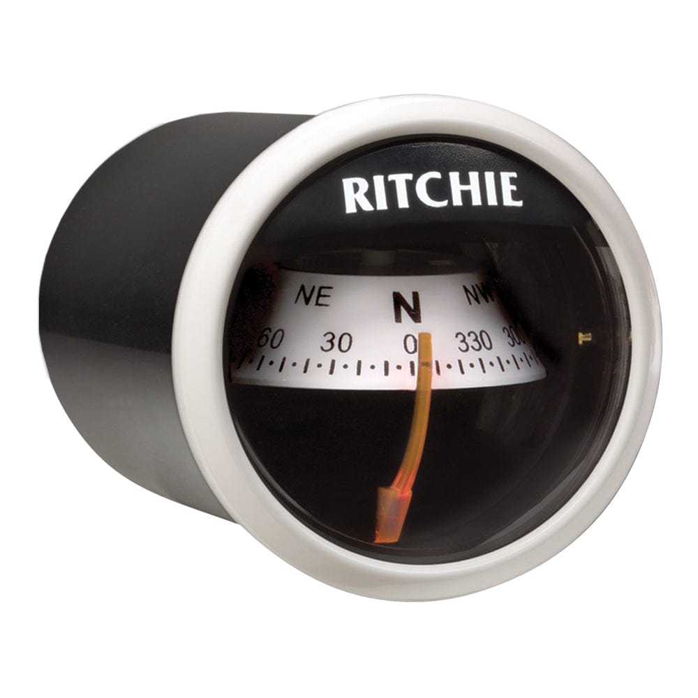 Ritchie Compass Qualifies for Free Shipping Ritchie RitchieSport Compass Dash Mount White/Black #X-23WW