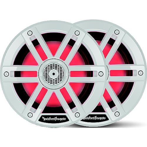 Rockford Fosgate Qualifies for Free Shipping Rockford Fosgate 6" Color Optix Marine 2-Way White Speaker #M1-6