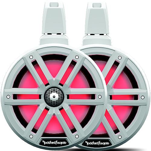 Rockford Fosgate Not Qualified for Free Shipping Rockford Fosgate 8" Color Optix Wake Tower White Speaker #M2WL-8