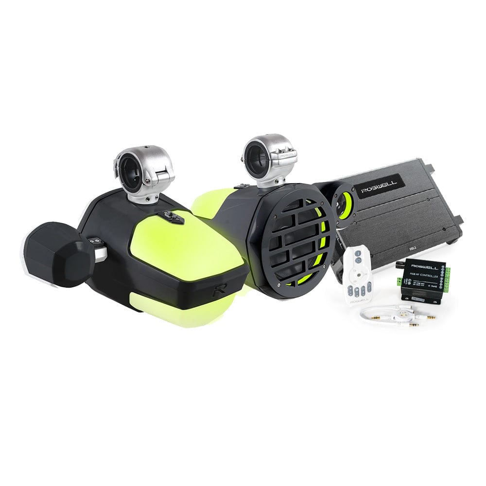 Roswell Marine Not Qualified for Free Shipping Roswell R1 Pro Marine Audio Package Black #C920-23121