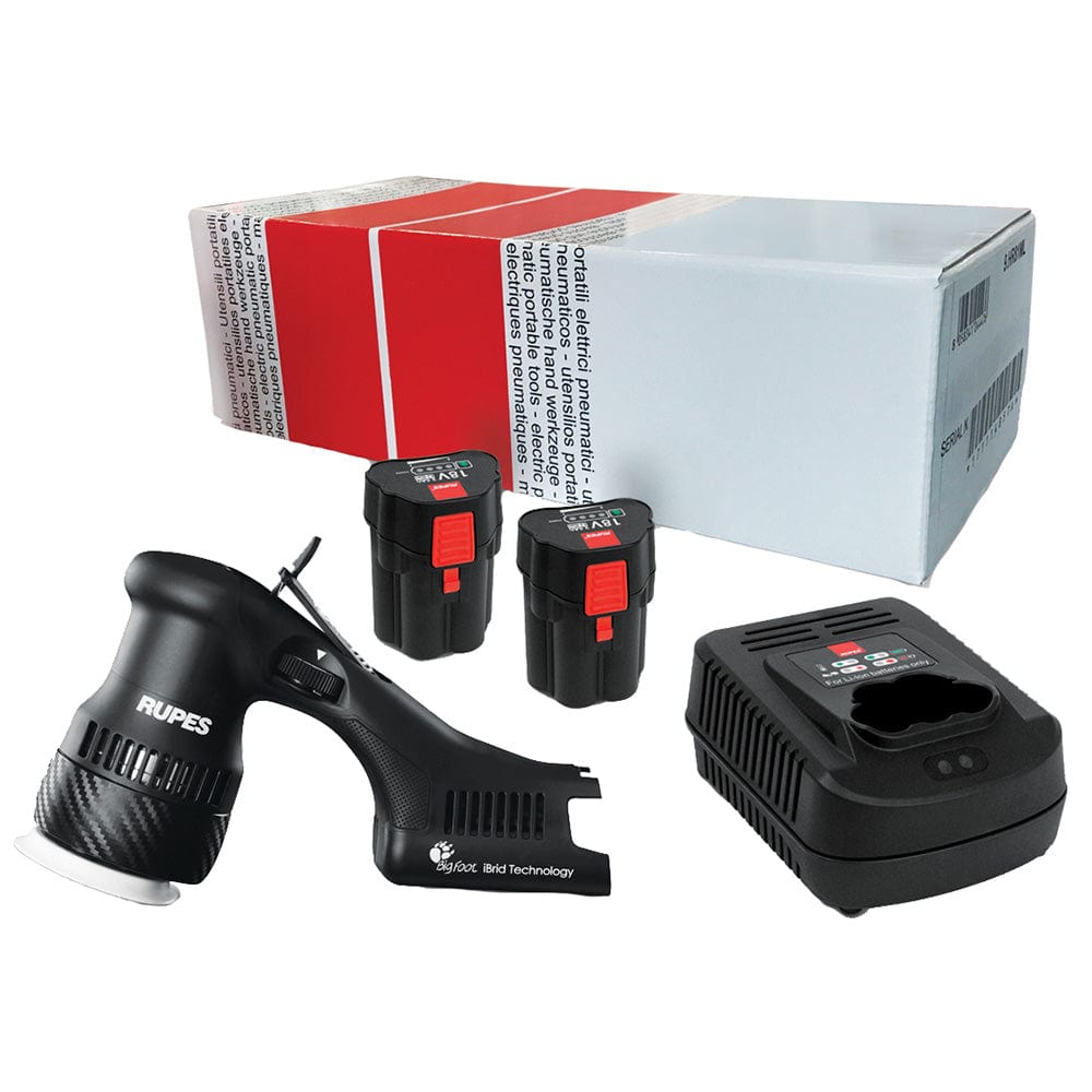 RUPES Qualifies for Free Shipping RUPES Bigfoot HLR75 iBrid Mini Polisher 1-Charger #HLR75/STB