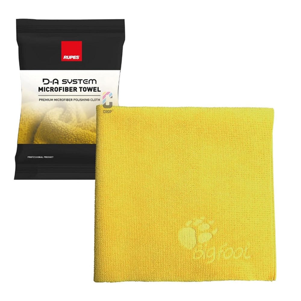 RUPES Qualifies for Free Shipping RUPES D-A System Microfiber Towel Yellow 16" x 16" #9.BF9060