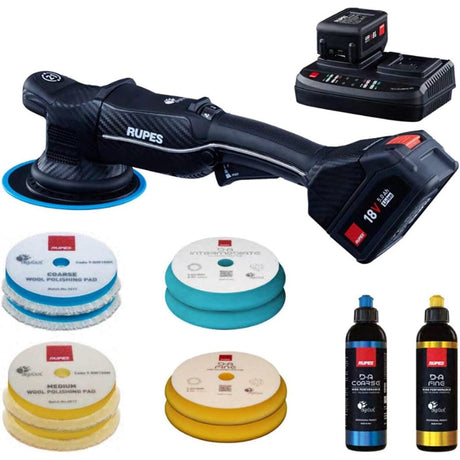 RUPES Qualifies for Free Shipping RUPES Random Orbital Polisher Bigfoot HLR21 iBrid Basic Kit #HLR21/CB2/BAS
