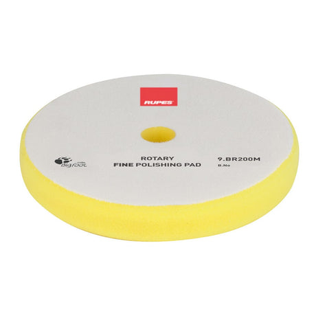 RUPES Qualifies for Free Shipping RUPES Rotary Fine Polishing Foam Pad 175/180mm Yellow #9.BR200M