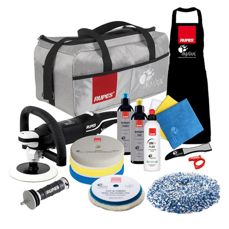 RUPES Qualifies for Free Shipping Rupes Rotary Polisher Bigfoot LH19E Complete Kit #LH19E/US/CMP