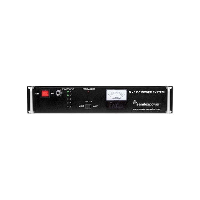 Samlex America Qualifies for Free Shipping Samlex 12v 80a Rack Mount Power Supply with N+1 & Battery Back-Up #SEC-80BRM