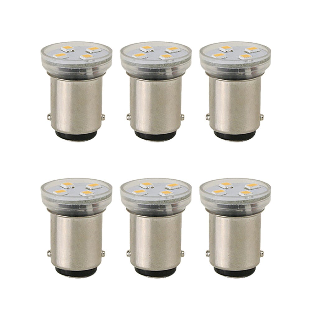 Scandvik Qualifies for Free Shipping Scandvik 41086 Bulb Warm White 6-pk #41157