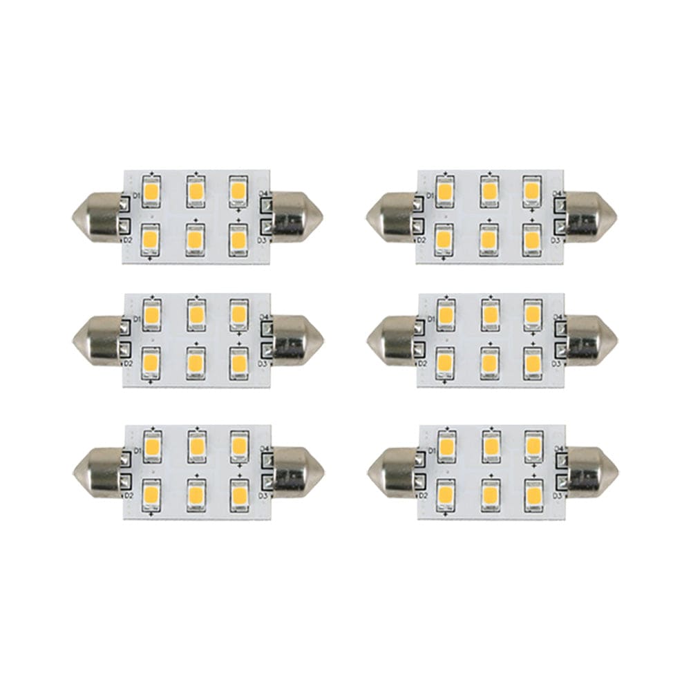 Scandvik Qualifies for Free Shipping Scandvik 41104 Bulb Warm White 6-pk #41162