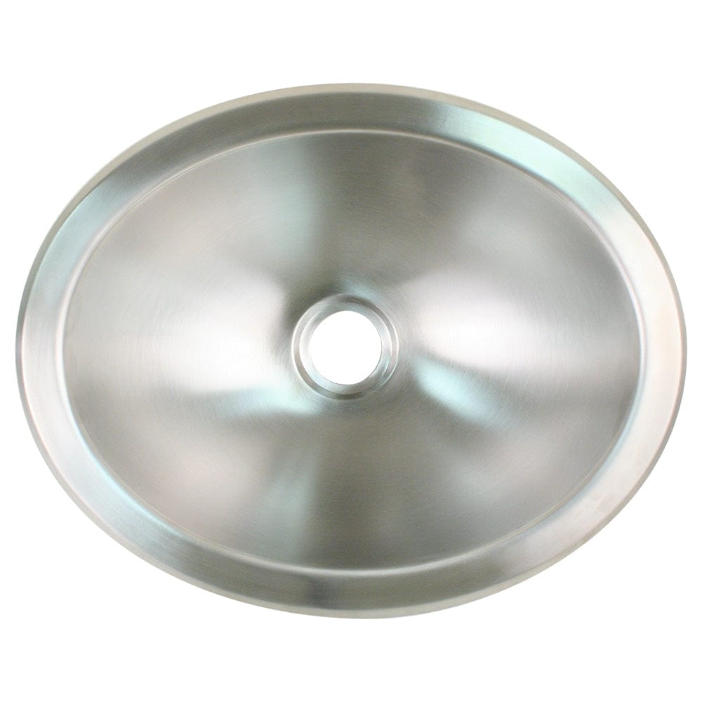 Scandvik Qualifies for Free Shipping Scandvik Brushed SS Oval Sink 13.25" X 10.5" #10281