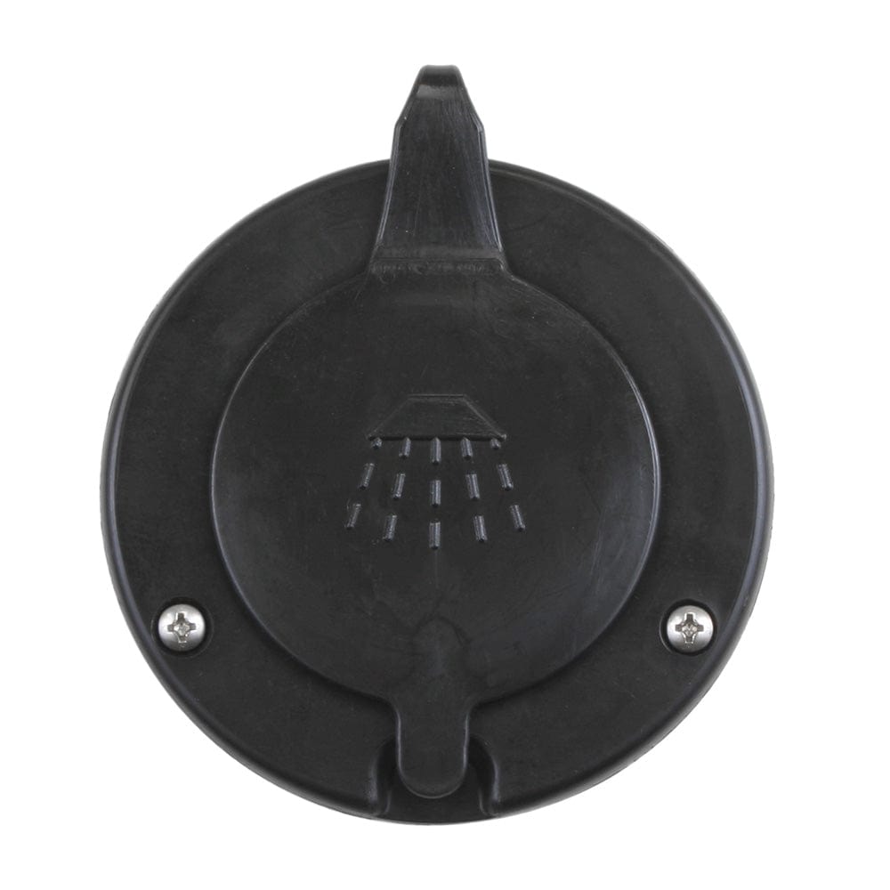 Scandvik Qualifies for Free Shipping Scandvik Cap & Container for Recessed Shower Black #10262P