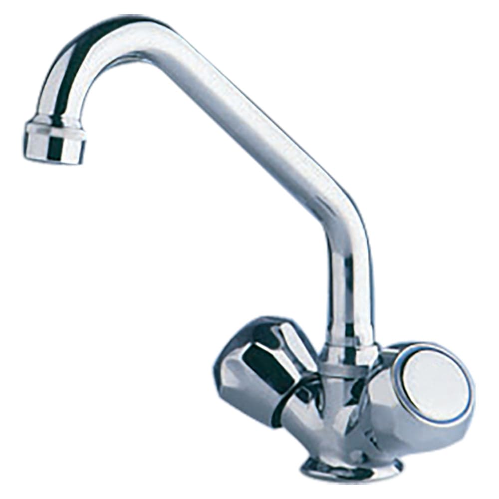 Scandvik Qualifies for Free Shipping Scandvik Chrome Galley Mixer Swivel Spout #10422P