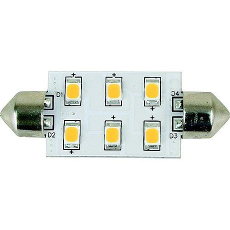 Scandvik Qualifies for Free Shipping Scandvik Light Festoon 42mm 6 LED Warm White #41104P