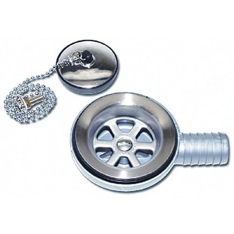 Scandvik Qualifies for Free Shipping Scandvik Low-Profile Drain 1" Hose Barb #10306P