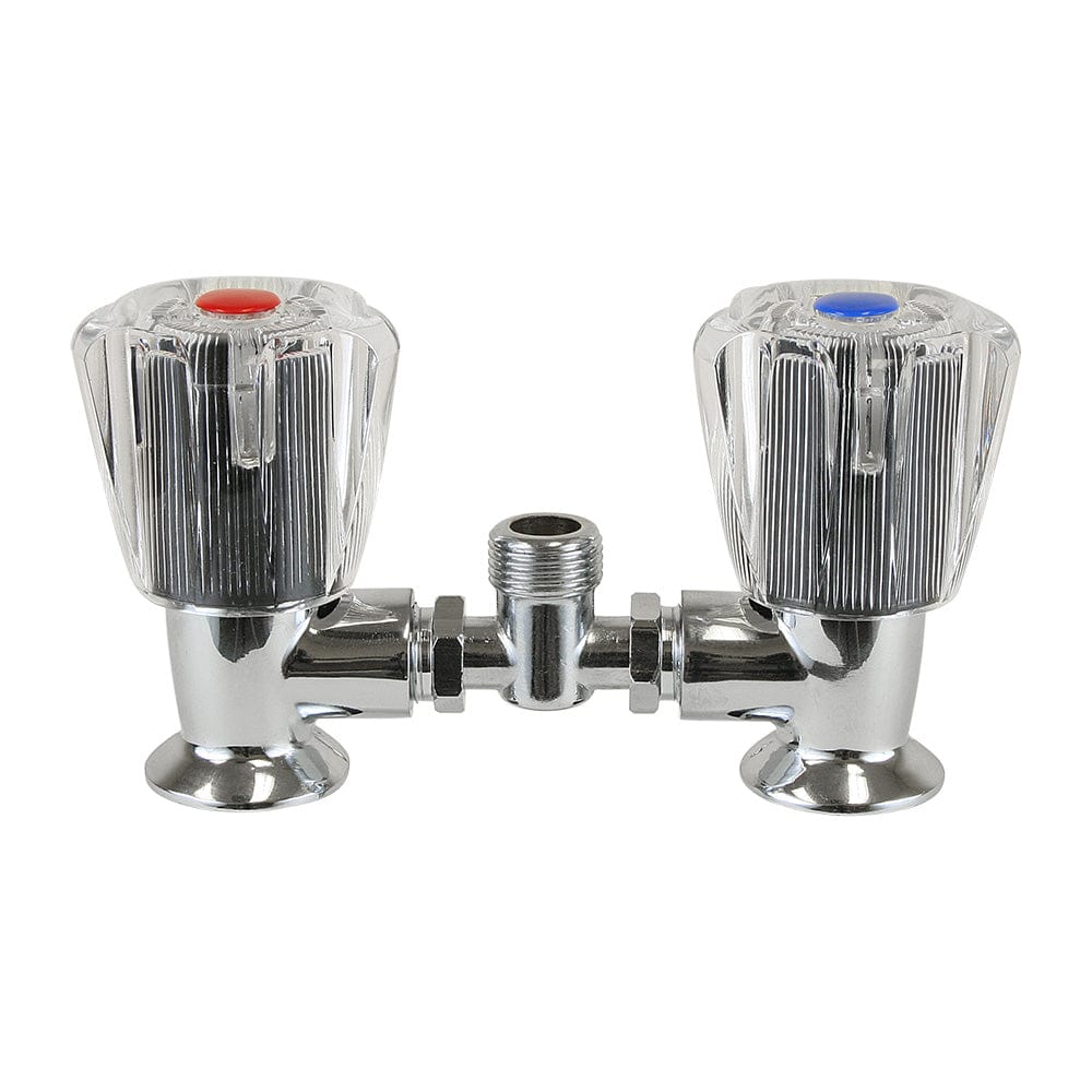 Scandvik Qualifies for Free Shipping Scandvik Mixing Bridge with Acrylic Knobs 3/8" #10401P