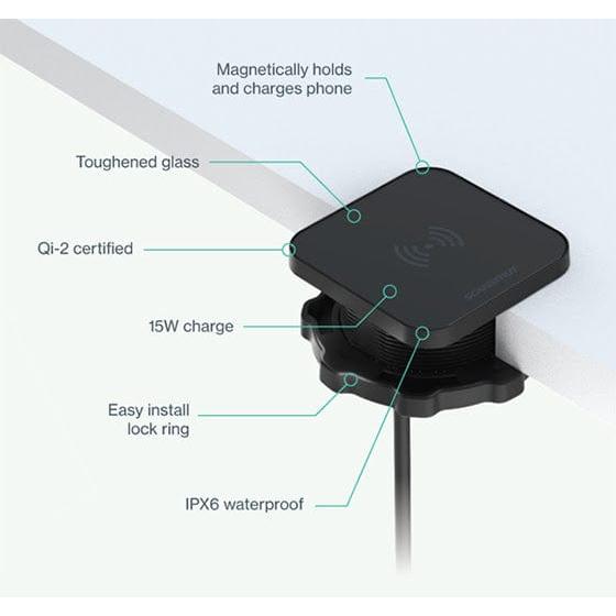 Scanstrut Qualifies for Free Shipping Scanstrut Ultra Magnetic Waterproof Wireless Charger #SC-CW-14G