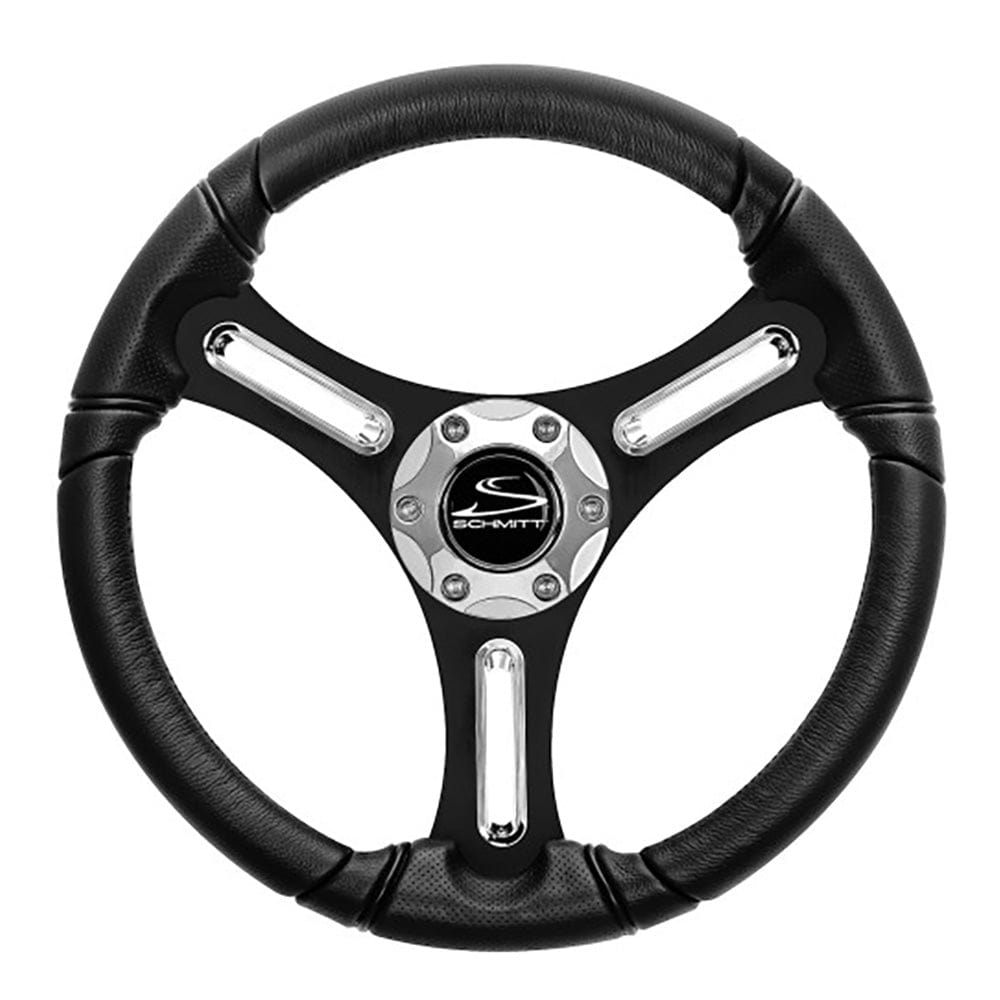 Ongaro Qualifies for Free Shipping Schmitt Marine Torcello 14" 3/4" Tapered Shaft Black Spokes #PU031104-12
