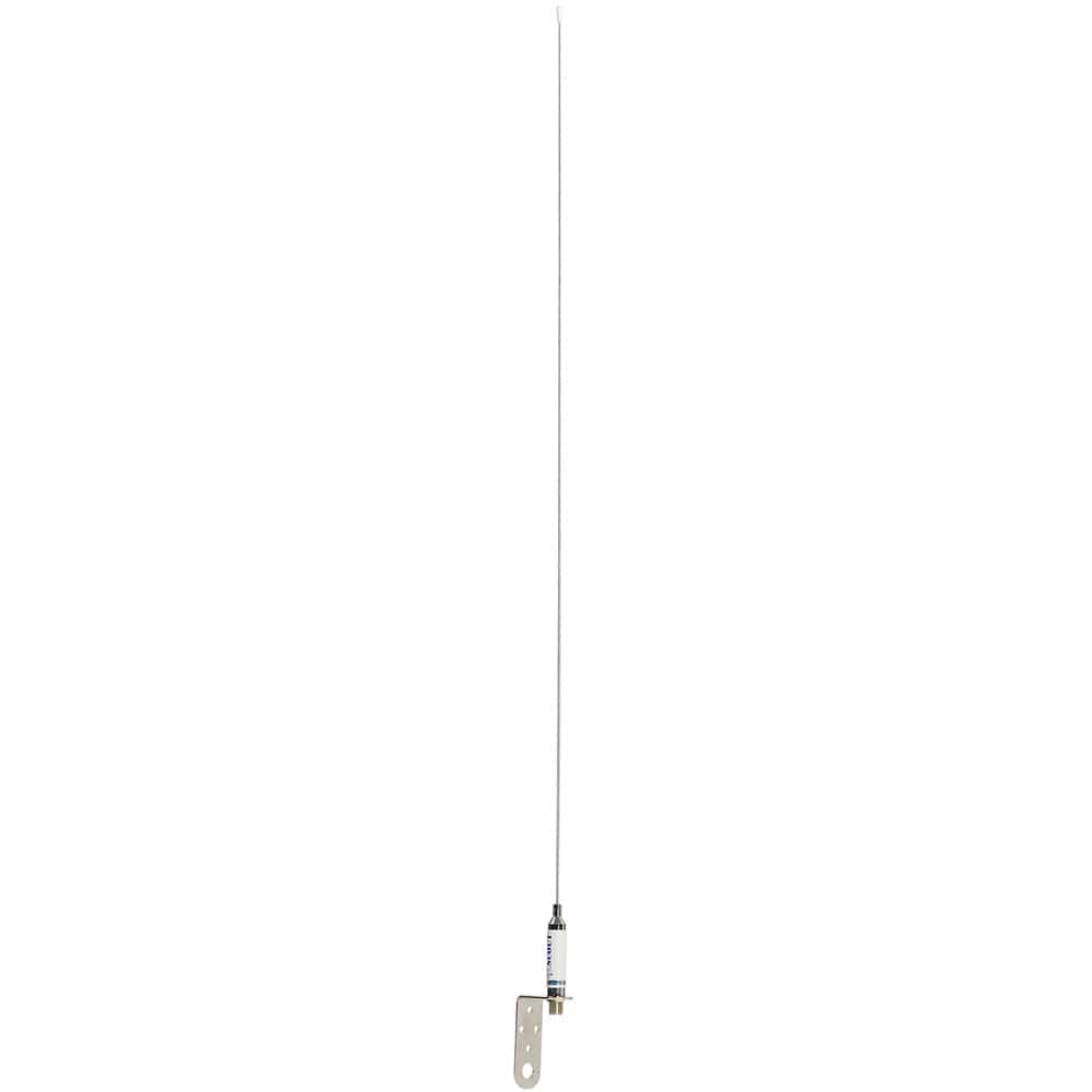 Scout Qualifies for Free Shipping Scout 3' Stainless VHF Whip 3db with Bracket for Sailboats #PF AN NVHF00012T