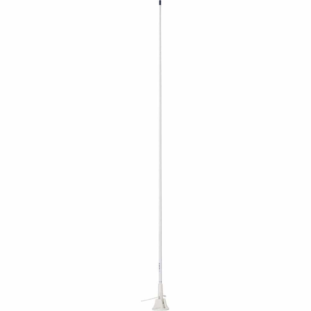 Scout Qualifies for Free Shipping Scout 5' White VHF Antenna 3db Lift & Lay Mount with 5m RG-58 #PF AN NVHF00005