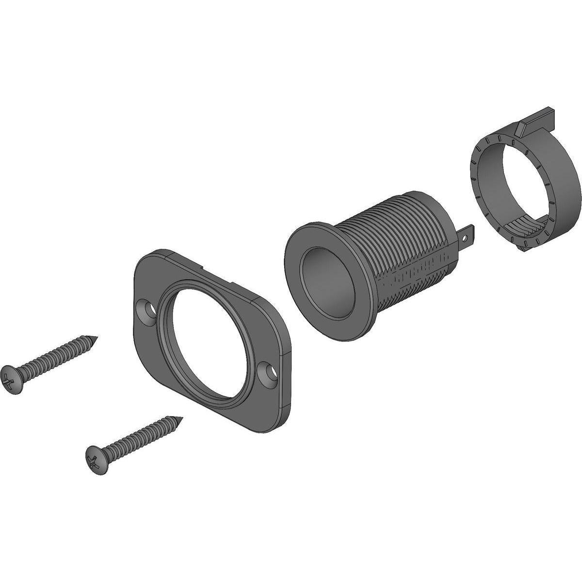 Sea-Dog Qualifies for Free Shipping Sea-Dog Front Mount Socket Panel Single #426021-1