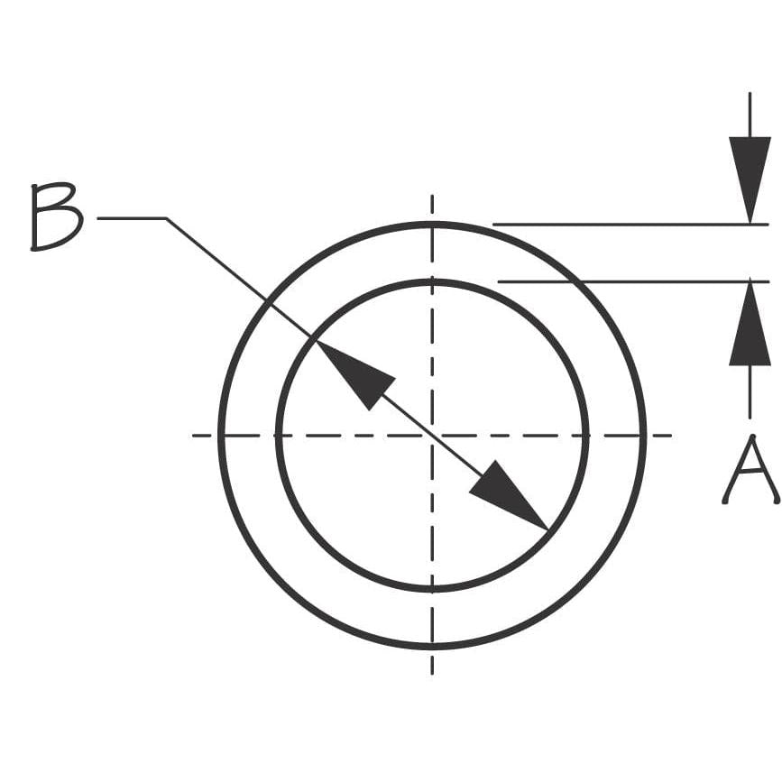 Sea-Dog Qualifies for Free Shipping Sea-Dog Nylon Ring Black 3/8" x 2" #190580
