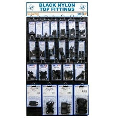 Sea-Dog Qualifies for Free Shipping Sea-Dog Panel Top Fitting Black Nylon #916012